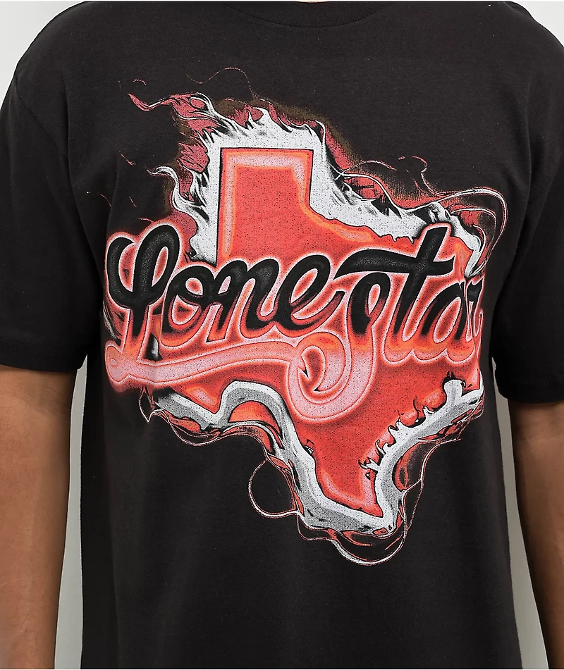 Lonestar by That Mexican OT Don’t Mess Black T-Shirt