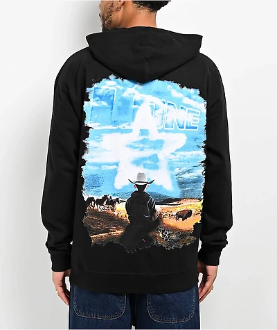 Lonestar by That Mexican OT Ranch Black Hoodie