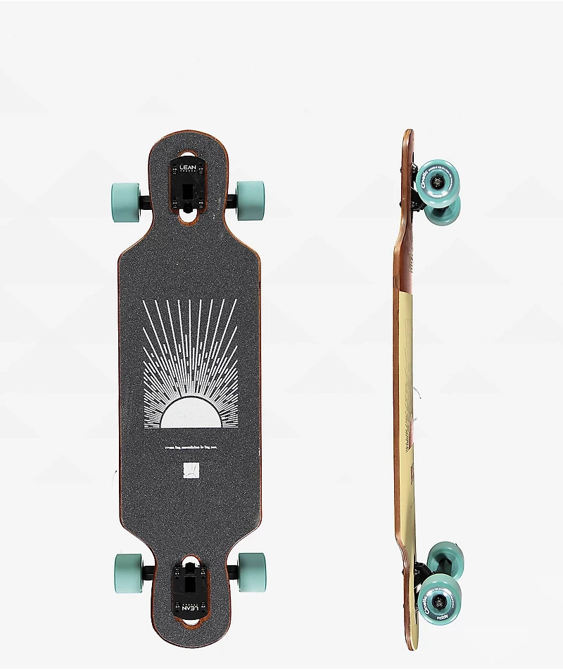 Long Island Dawn Mini 32.85" Drop Through Longboard Complete