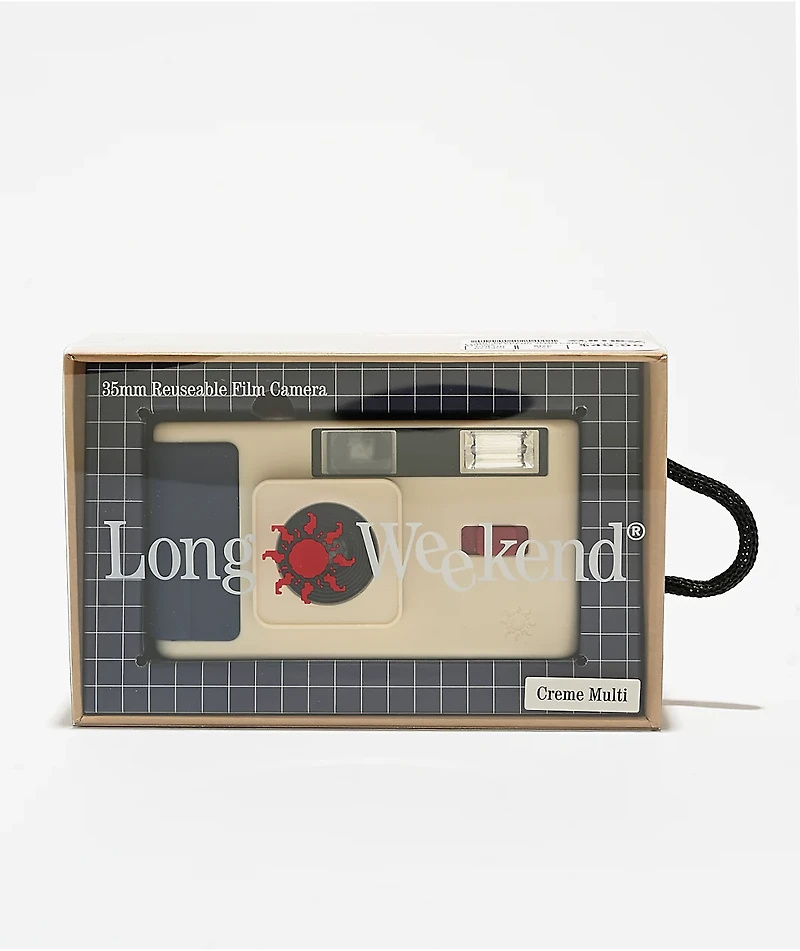 Long Weekend Creme Multi 35mm Reuseable Film Camera