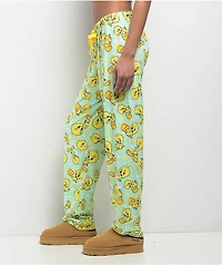 Looney Tunes Tweety Bird Green & Yellow Pajama Pants