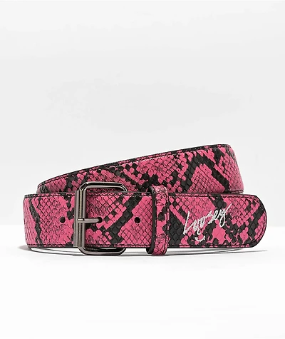 Loosey Snake Pink Belt