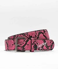 Loosey Snake Pink Belt