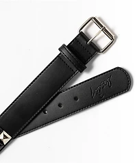 Loosey Stud Finder Black & Silver Checkered Studded Belt
