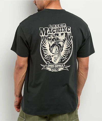 Loser Machine Desert Lands Stock Grey T-Shirt