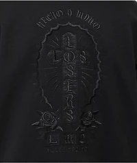 Loser Machine Losers Custom Black Crewneck Sweatshirt