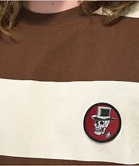 Loser Machine Ortega Brown & Tan Stripe T-Shirt