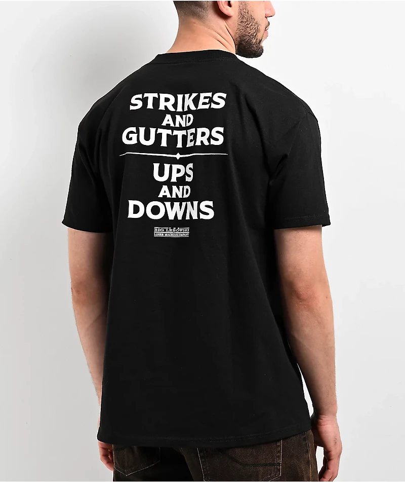 Loser Machine x The Big Lebowski Dude Black T-Shirt