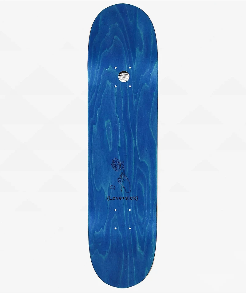 Lovesick Orange Sunshine 8.0" Skateboard Deck