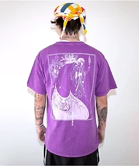 Low Church by Jxdn Peacock Plum Wash T-Shirt