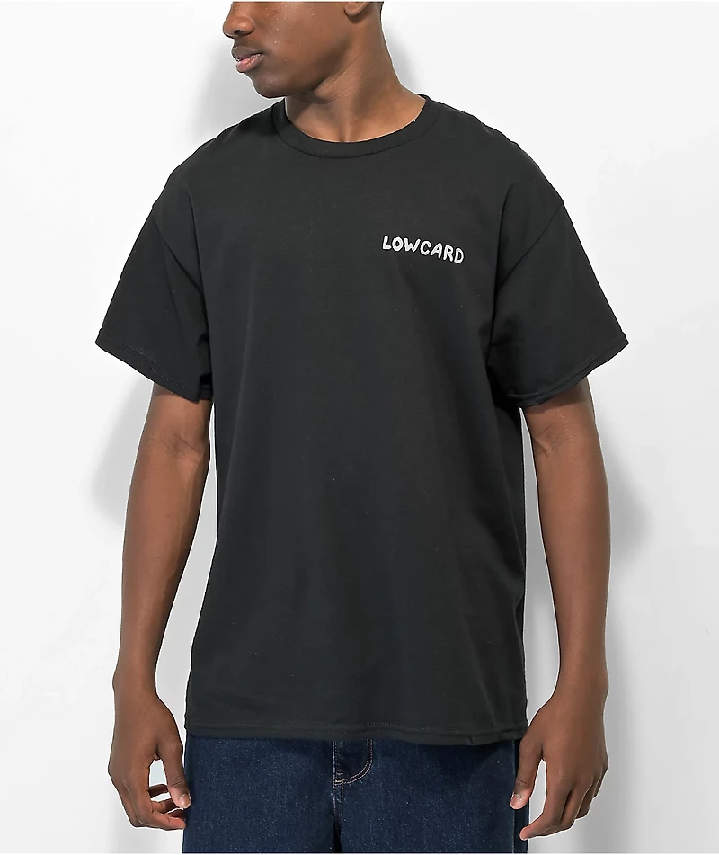 Lowcard Burning Van Black T-Shirt