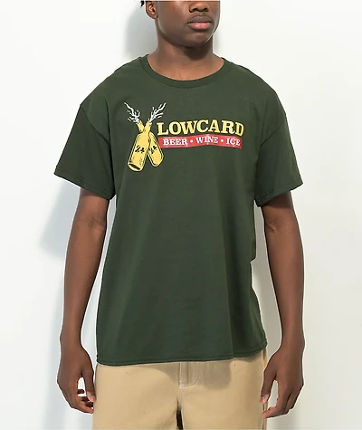 Lowcard Liquor Store Run Green T-Shirt