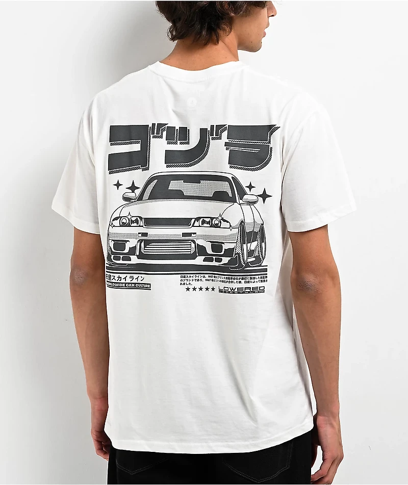 Lowered Lifestyle 33 White T-Shirt
