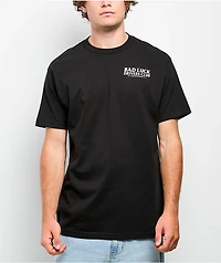 Lowered Lifestyle Bad Luck Drivers Club Black T-Shirt
