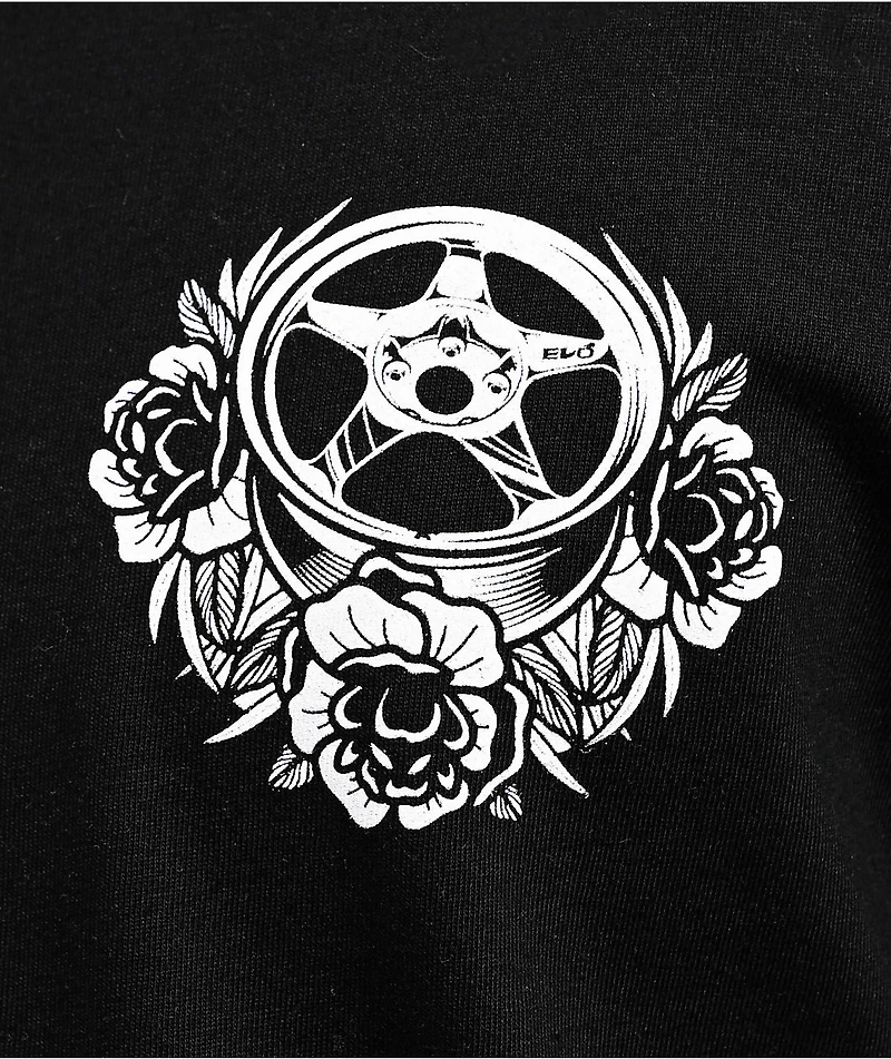 Lowered Lifestyle Evo Floral Black T-Shirt