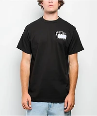 Lowered Lifestyle Live Low Black T-Shirt