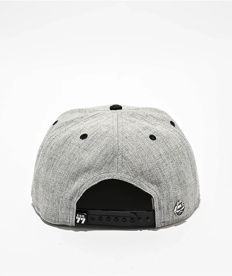 Lowrider 2-Tone Golo Grey & Black Snapback Hat