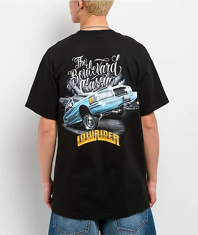 Lowrider Blvd Classic Black T-Shirt