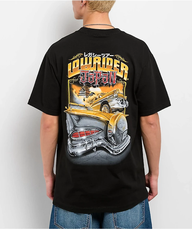 Lowrider Japan Road Black T-Shirt