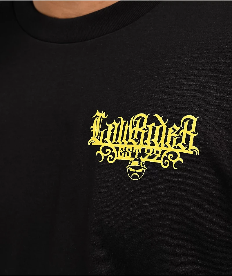 Lowrider LR Cultura Black T-Shirt