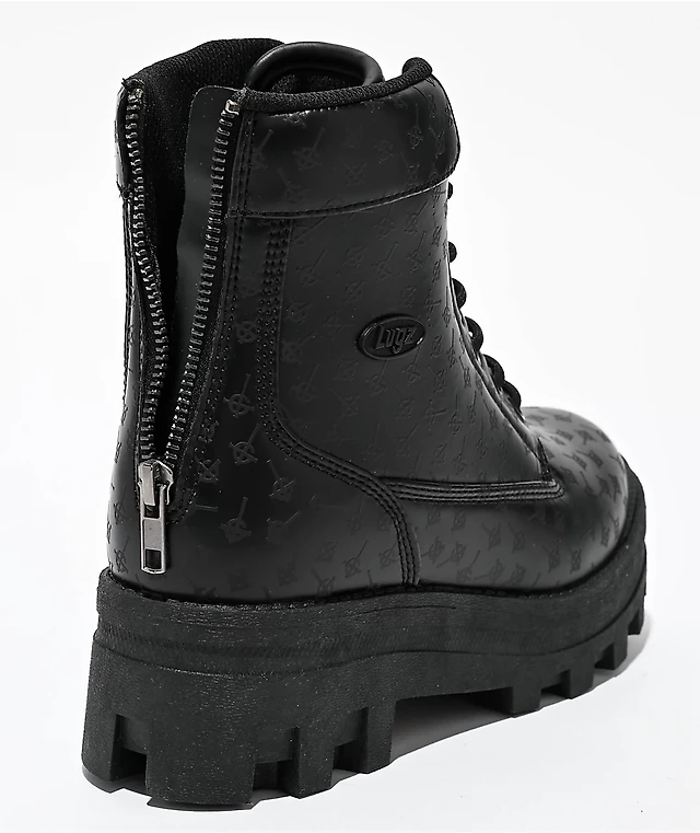 Lugz x Ghost Mila Black Platform Boots Liberty Center