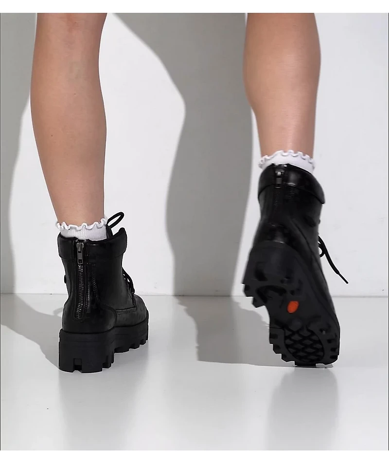 Lugz x Ghost Mila Black Platform Boots