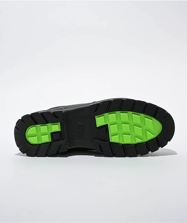 Lugz x Psychworld Ridgeline Black & Green Chukka Boots  display picture 3