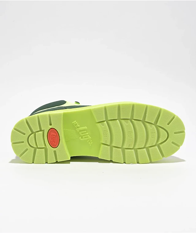 Lugz x Riff Raff Mens Drifter Ripstop Neon Icon Chukka Boots at