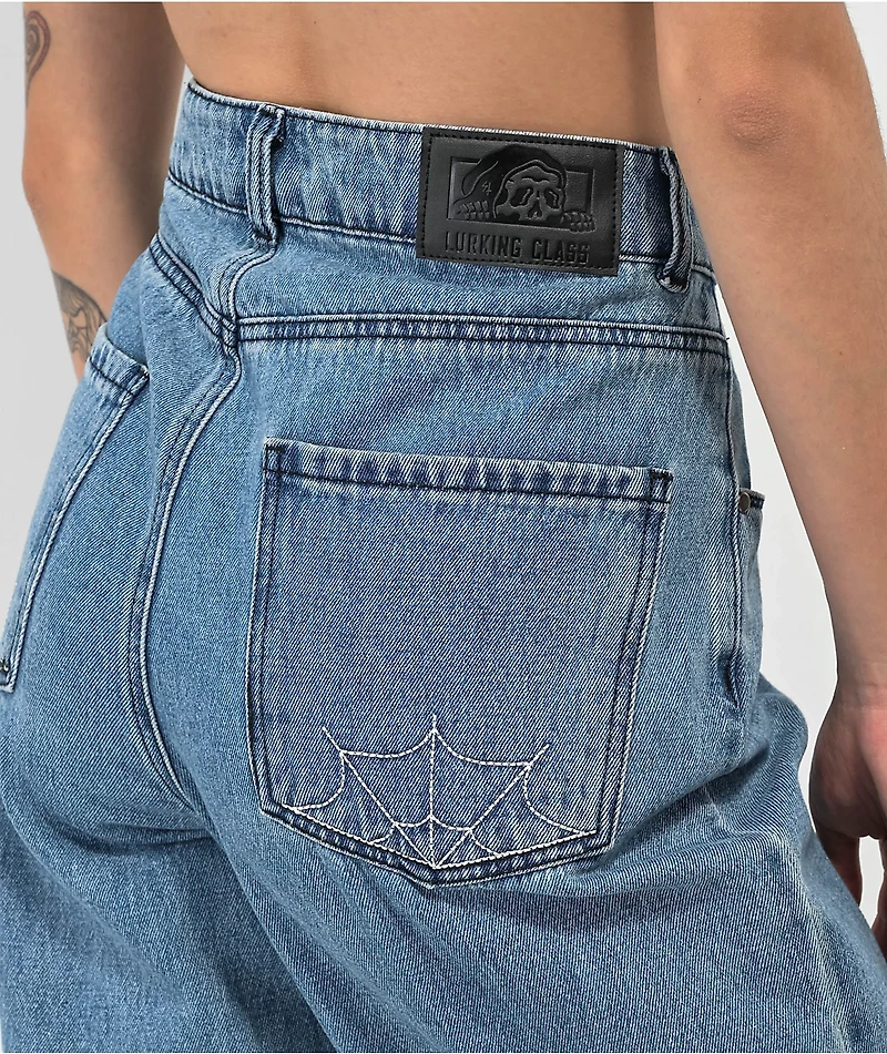 Lurking Class By Sketchy Tank Blue Denim Jeans