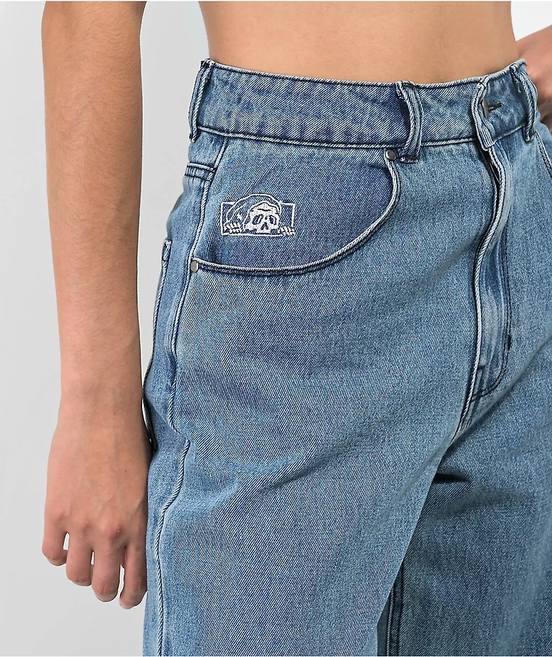 Lurking Class By Sketchy Tank Blue Denim Jeans