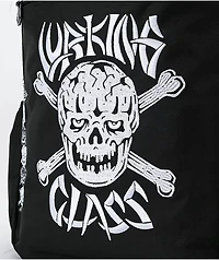 Lurking Class By Sketchy Tank Bones Black & White Backpack