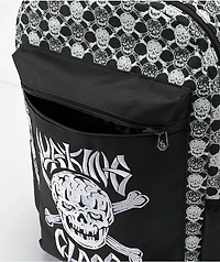 Lurking Class By Sketchy Tank Bones Black & White Backpack