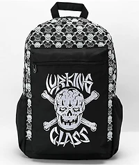 Lurking Class By Sketchy Tank Bones Black & White Backpack