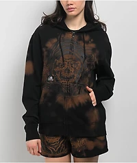 Lurking Class By Sketchy Tank Clarity Black Zip Hoodie