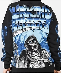 Lurking Class By Sketchy Tank Cyborg Black Hoodie