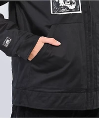 Lurking Class By Sketchy Tank DIY Patch Black Jacket