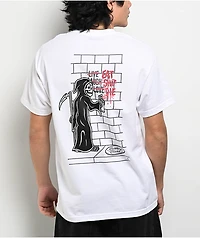 Lurking Class By Sketchy Tank Eat Shit White T-Shirt