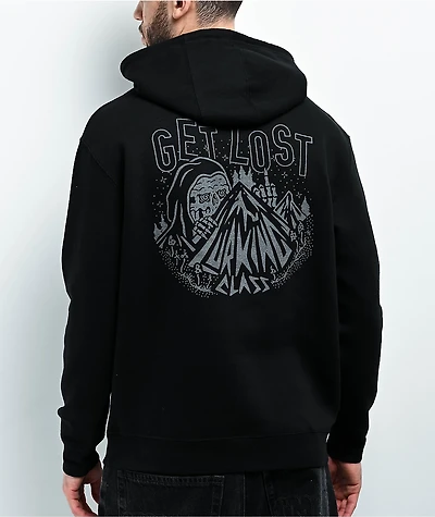Lurking Class By Sketchy Tank Get Lost 3M Black Hoodie