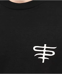 Lurking Class By Sketchy Tank Loser Black T-Shirt