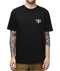 Lurking Class By Sketchy Tank Loser Black T-Shirt