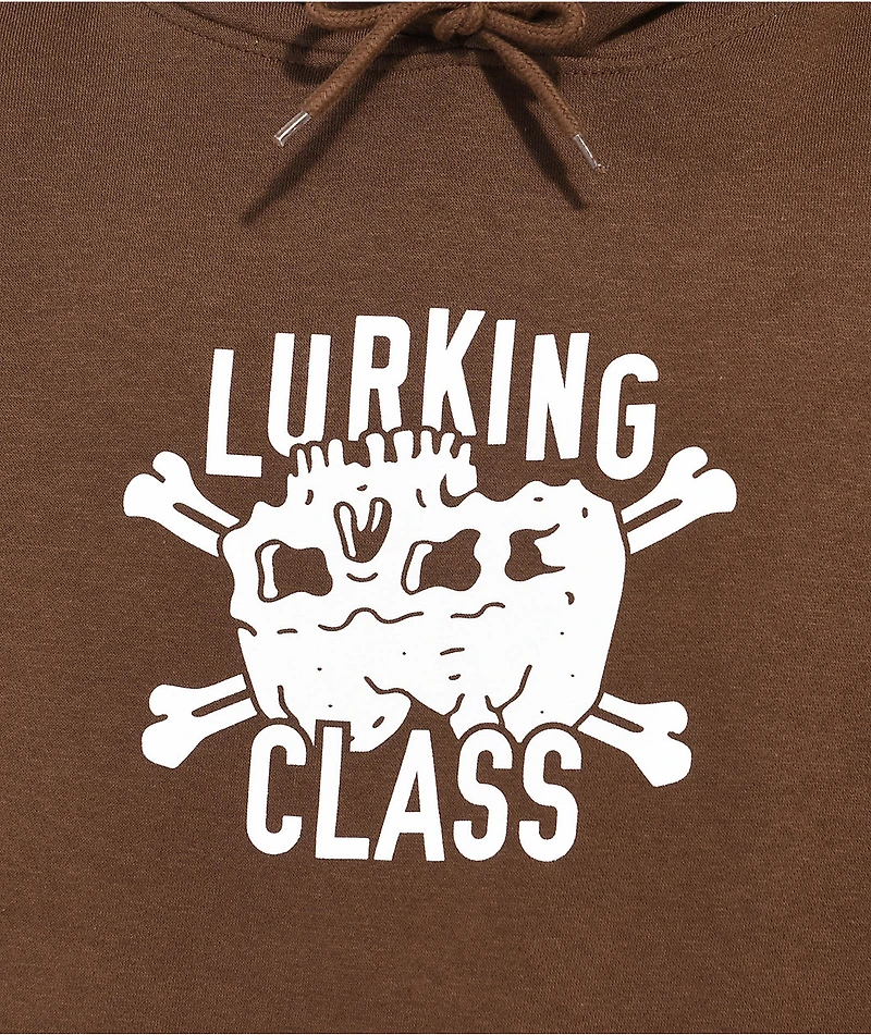Lurking Class By Sketchy Tank Lowered Expectations Brown Hoodie