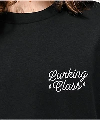 Lurking Class By Sketchy Tank Lurkers Black T-Shirt