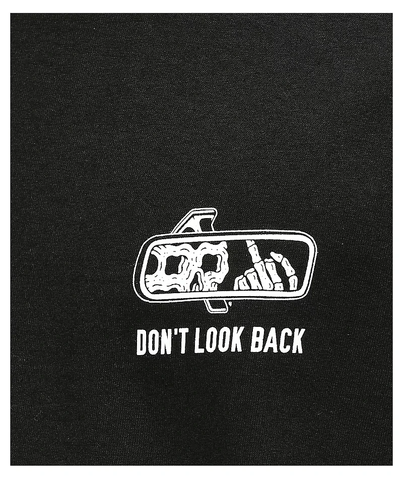 Lurking Class By Sketchy Tank Look Back Black T-Shirt