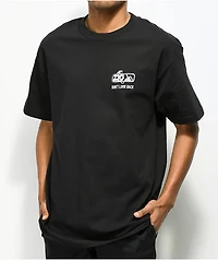 Lurking Class By Sketchy Tank Look Back Black T-Shirt