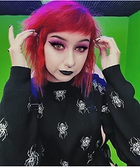 Lurking Class By Sketchy Tank Repeat Spider Black Sweater