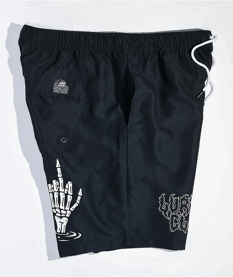 Lurking Class By Sketchy Tank Sinking Black Board Shorts
