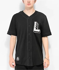 Lurking Class By Sketchy Tank Terror Black Baseball Jersey