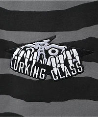 Lurking Class By Sketchy Tank Terror Eyes Black & Grey Hoodie
