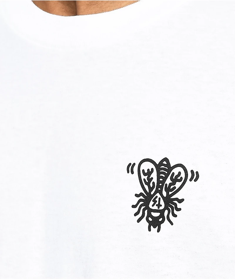 Lurking Class By Sketchy Tank When I Die White T-Shirt