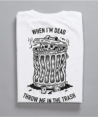 Lurking Class By Sketchy Tank When I Die White T-Shirt